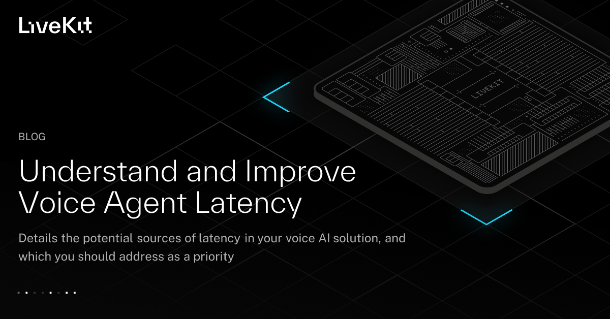 Understand and Improve Voice Agent Latency